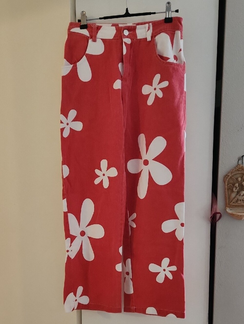 Love + Harmony Soft Denim Floral Jeans Sz S